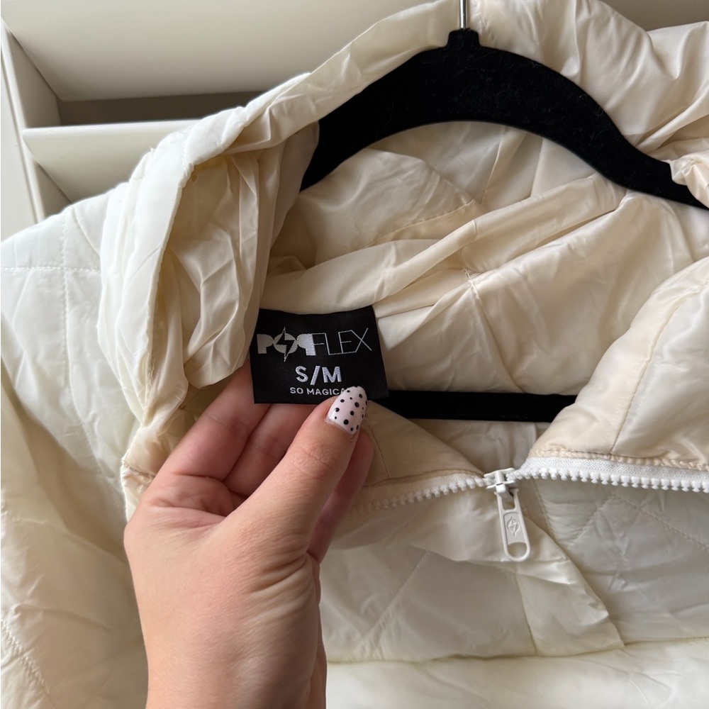 Popflex Active Off White Packable Puffer - image 5